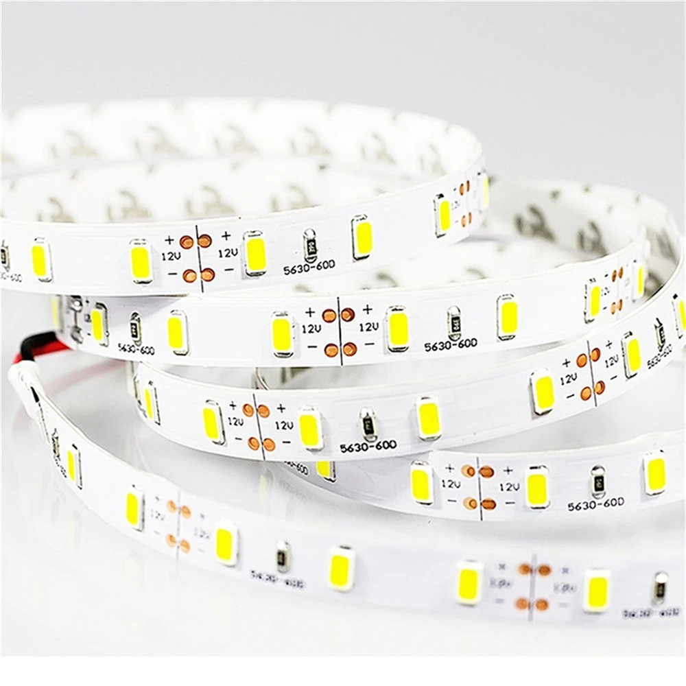 Светодиодная лента DIY 5 м 5630SMD 300 светодиодная для украшения DC 12V Lichten используемая