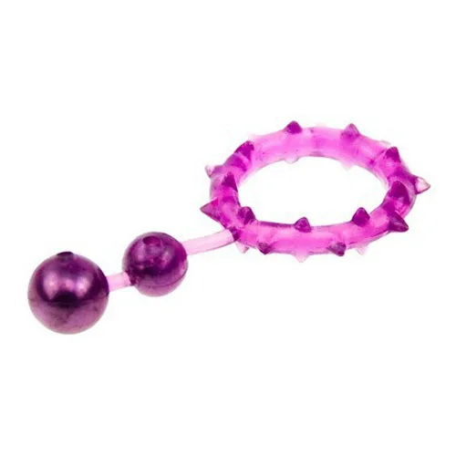 Новинка 2 цвета Кольца для пениса кольцо с шариками вибрирующее полового члена