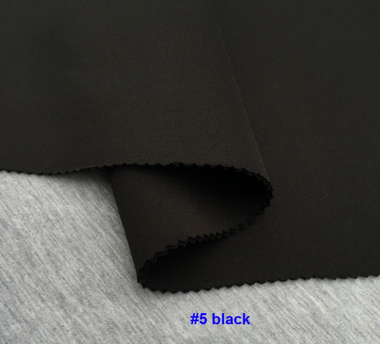 Хорошая форма модный текстиль королевский синий черный стрейч трикотажная ткань