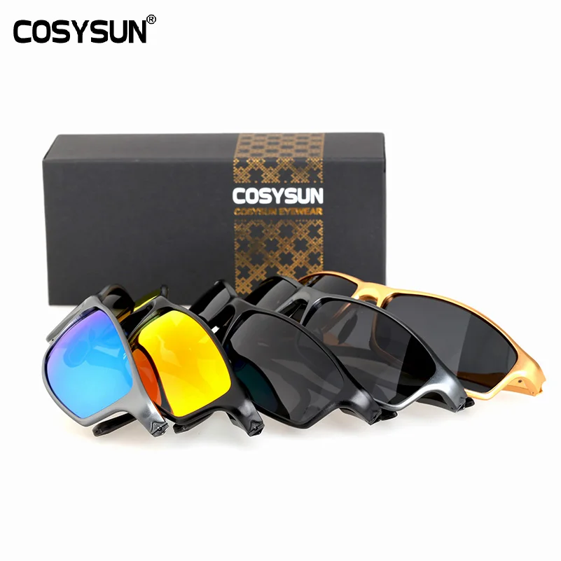 Солнцезащитные очки COSYSUN Мужские поляризационные алюминиевые спортивные