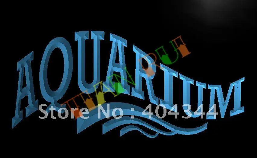 

LB237- OPEN Aquarium Fish Display LED Neon Light Sign