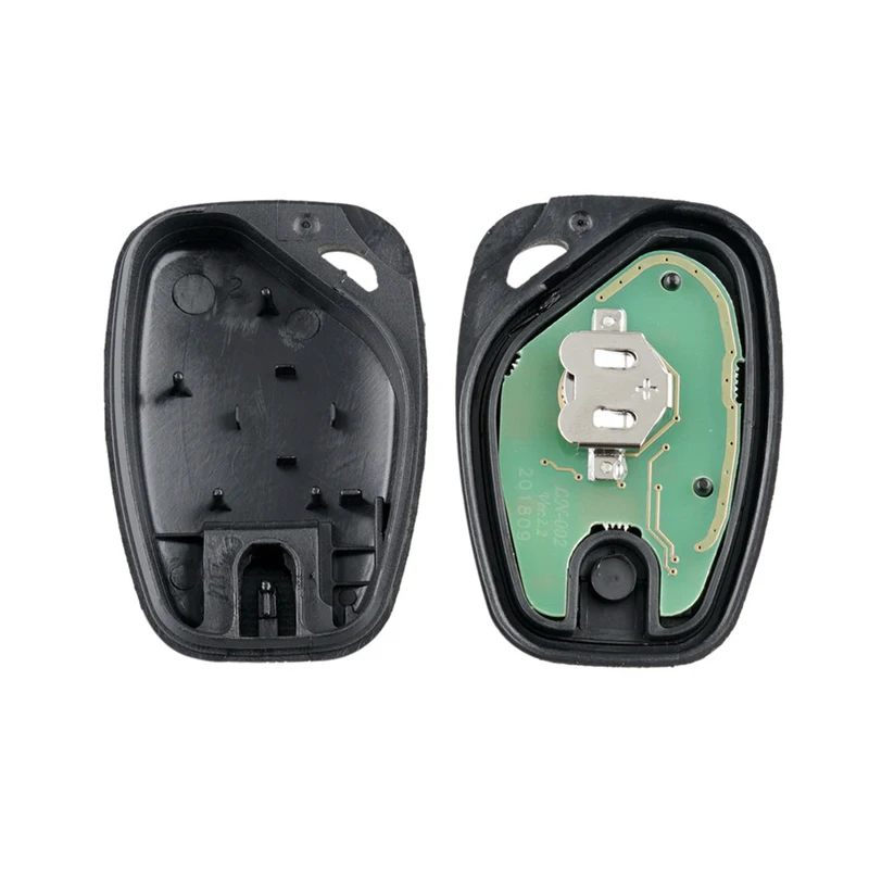 Dzanken 2 кнопки дистанционного ключа автомобиля 433 МГц PCF7946 для Renault Clio Scenic KANGOO и
