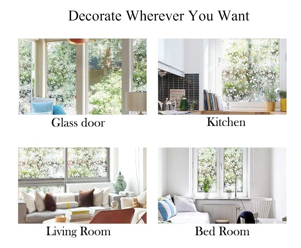 Бренд Funlife оконная пленка экология нетоксичный статический декор для