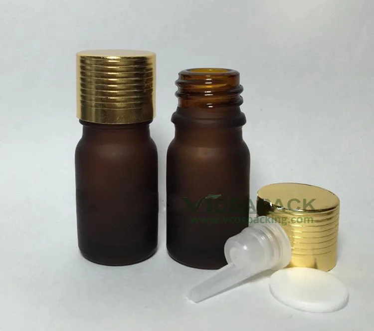 10 мл 100 шт Матовый цилиндр стеклянная бутылка эфирного масла капельница