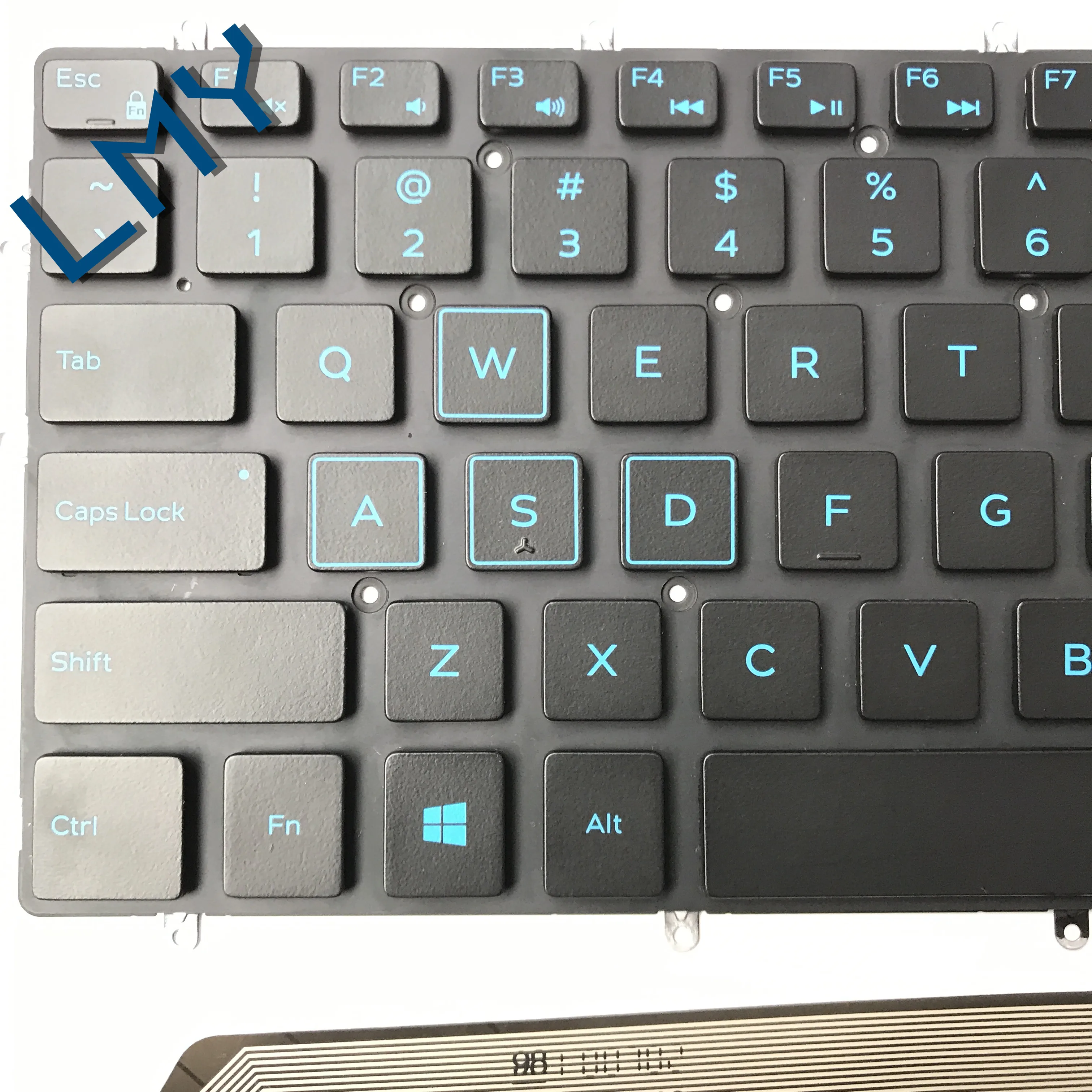 Клавиатура с американской подсветкой для ноутбука DELL Alienware 15M или GAMING G3 G5 G7 Series