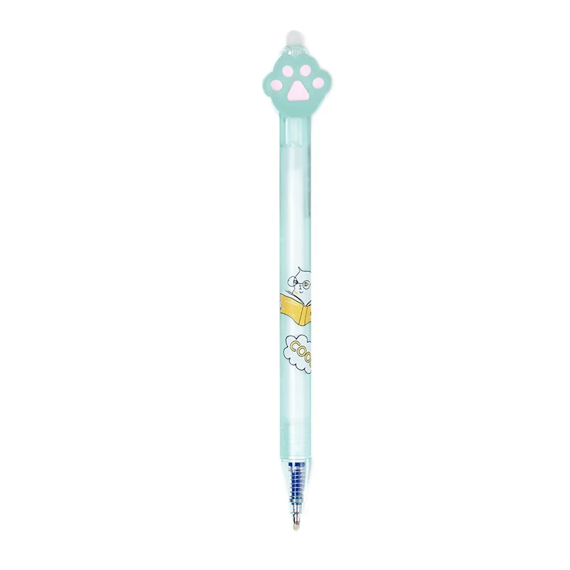 

1Pcs 0.5mm Cat Claw Erasable Gel Pen Set Signature Pen Escolar Papelaria School Office Supply Promotional Gift