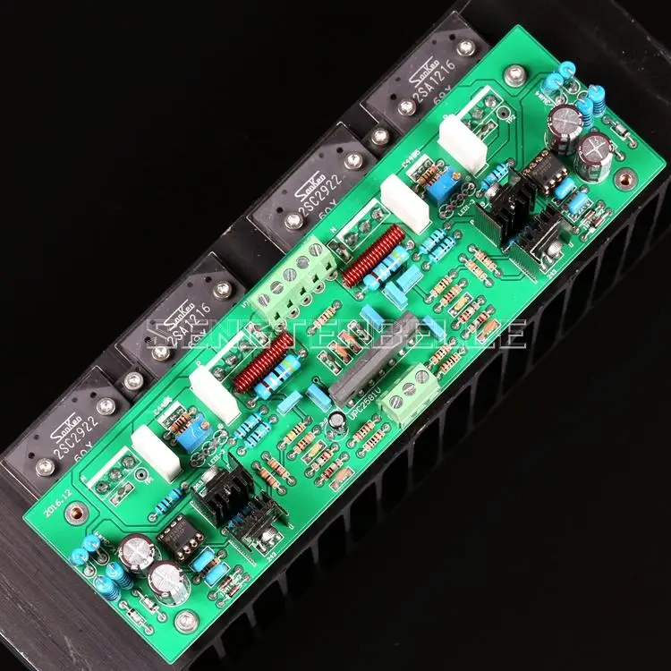 Сборка UPC2581V Push 2SC2922/2SA12161 стерео HiFi 50 Вт * 2 усилитель мощности|Усилители мощности| |