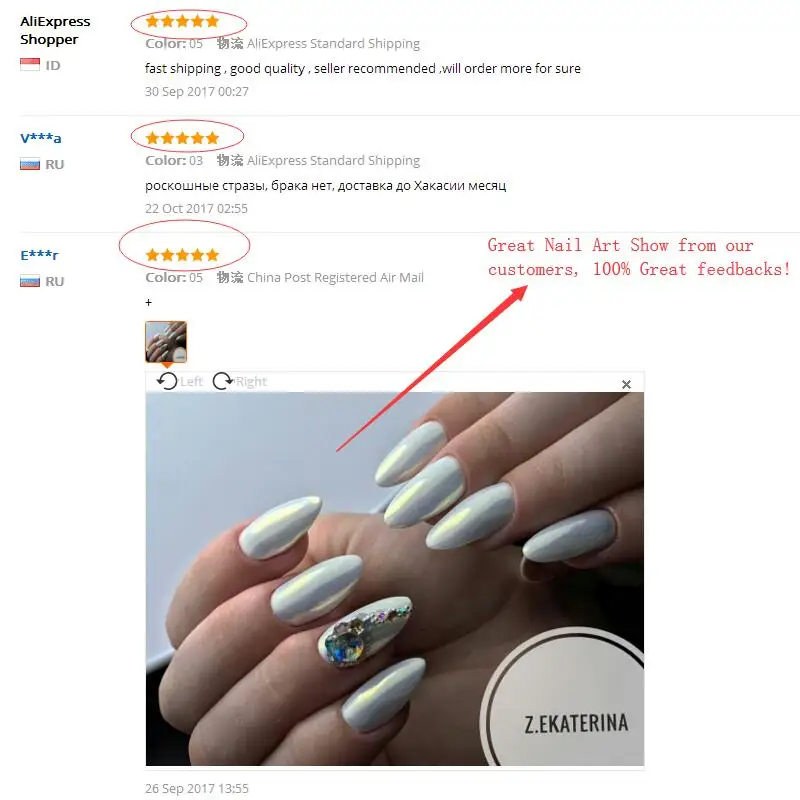 10Pcs/lot Rainbow Nail Art DIY Rhinestone Diamond Gems AB Crystal Glitter 3D Tips Accessoires Jewelry Manicure Tools Decoration | Красота и
