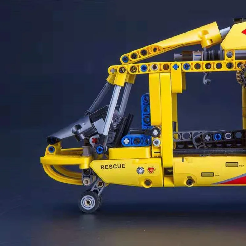 DECOOL Technic City Series 2-in-1 Helicopter DIY building blocks kids toys for children bricks legoly 9396 | Игрушки и хобби