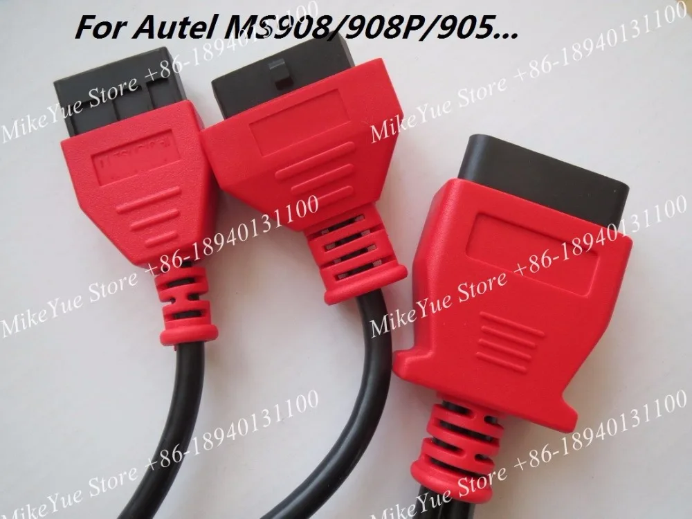 Адаптеры для Autel MITSUBISHI HYUNDAI 12 + 16 Pins MaxiSys Pro MS906 MS906BT MS906TS MS908S Mini MaxiCOM MK908P OBD I|autel maxisys