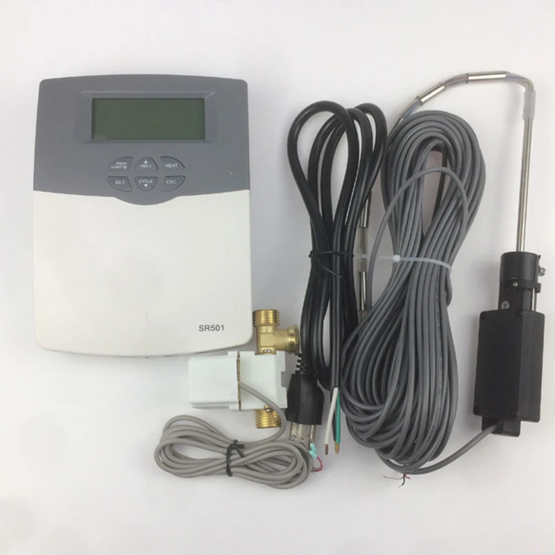 

Solar Water Heater Controller SR501 Connected with Water Tank or low Pressure Water Providing 100-230V