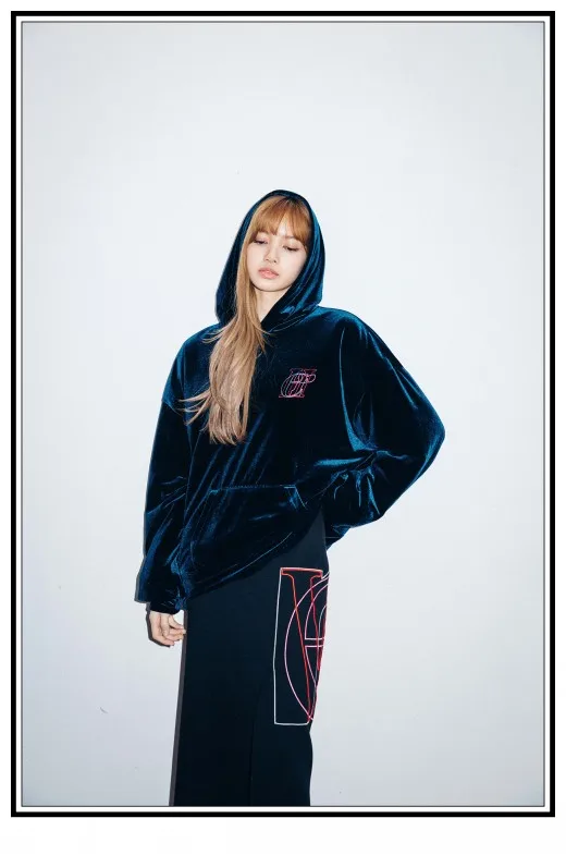 KPOP Черный Розовый домашний плакат Украшение картина hd белая фотобумага ПЕЧАТЬ