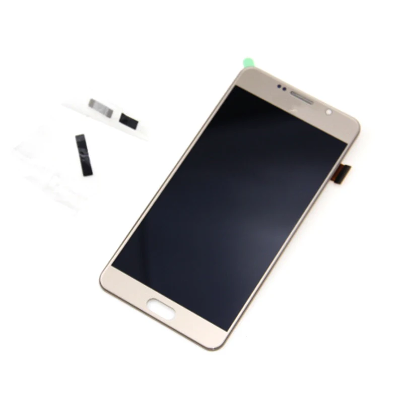 Gold for SAMSUNG Galaxy Note 5 LCD Display Note5 N920A N9200 SM-N920 N920C Touch Screen Digitizer TFT | Мобильные телефоны и