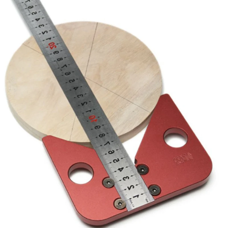 TALI 45 Degree Scriber Woodworking Round Center Line Drawing Ruler Gauge Carpentry Layout Tools | Инструменты