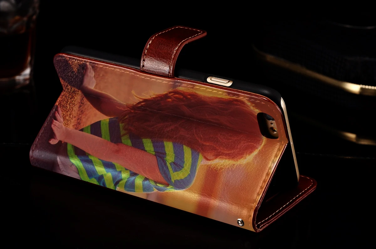 JOOKI PU Бумажник кожаный чехол для iPhone XS Max XR X ваш собственный дизайн флип на заказ DIY Печать Фото чехол для телефона
