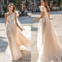 beach wedding dresses a line sleeveless sexy bridal gowns tulle wedding dress vestidos de novia grils dresses