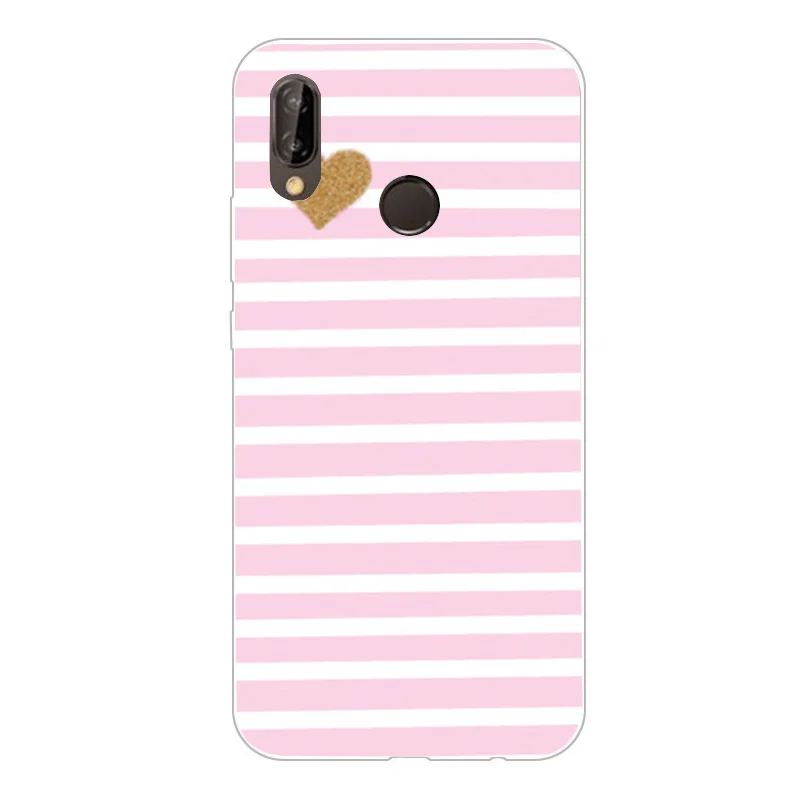 Мягкий ТПУ чехол для телефона Huawei P20 Lite задняя крышка Mate 10 20 P20Lite Pro Чехлы Coque |