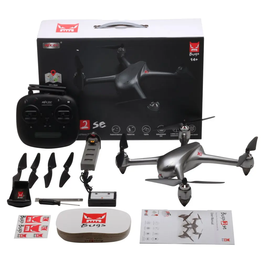 MJX B2SE вертолет с 5 г Wi Fi FPV системы 1080 P HD камера gps 2 4 бесщеточный двигатель RC Drone