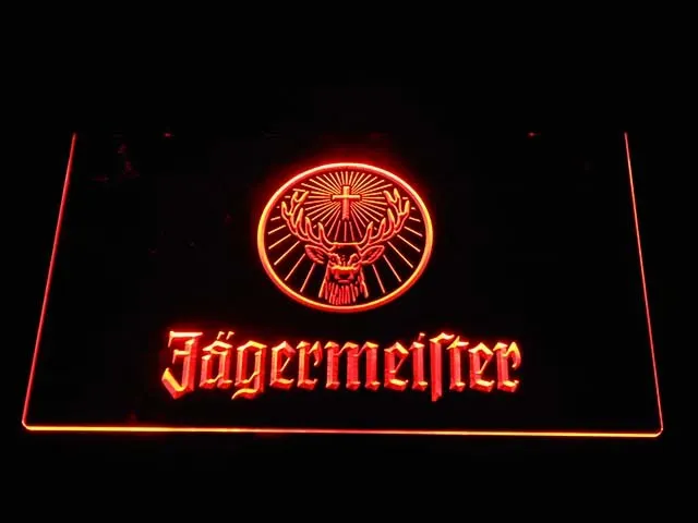 A288 Jagermeister светодиодный неоновый знак с головой оленя|Таблички и знаки| |