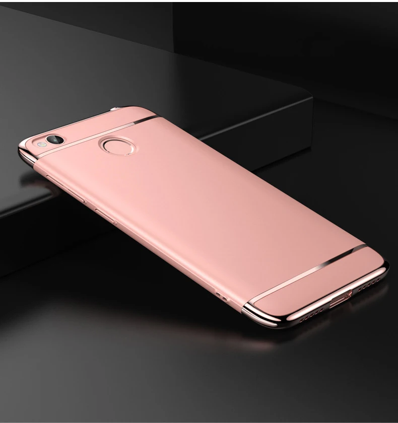 100 шт./лот чехол с гальваническим покрытием 3 в 1 для Xiaomi redmi note 7 6 5 pro 8 9 se lite 6A 6X A2 |