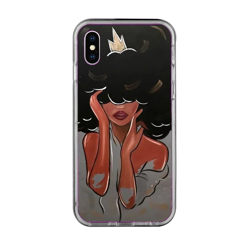 2Bunz Melanin Poppin Aba чехол для телефона iphoneXS XR 8 8Plus XS Max 7 7Plus 6S 6splus 5S SE Plus | Мобильные