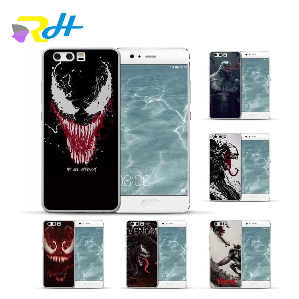 Для funda Huawei P20 lite Coque Etui Venom окрашенный чехол для телефона P9 P10Lite P8 Lite 2017 P10 Plus pro