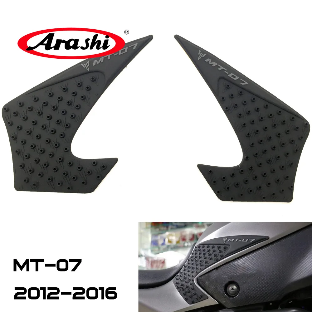 Защитная Наклейка Arashi для Бака YAMAHA MT07 2013 2016|knee grip|tank padtank pad protector |