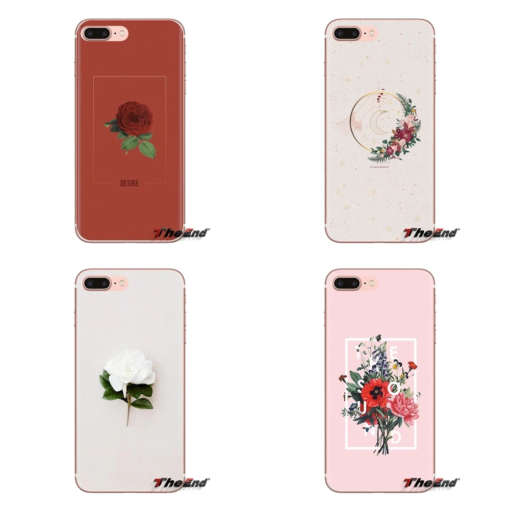 Мягкие чехлы для LG Spirit Motorola Moto X4 E4 E5 G5 G5S G6 Z Z2 Z3 G2 G3 C Play Plus Mini Passion Flower Ball Red Rose Sunflower |