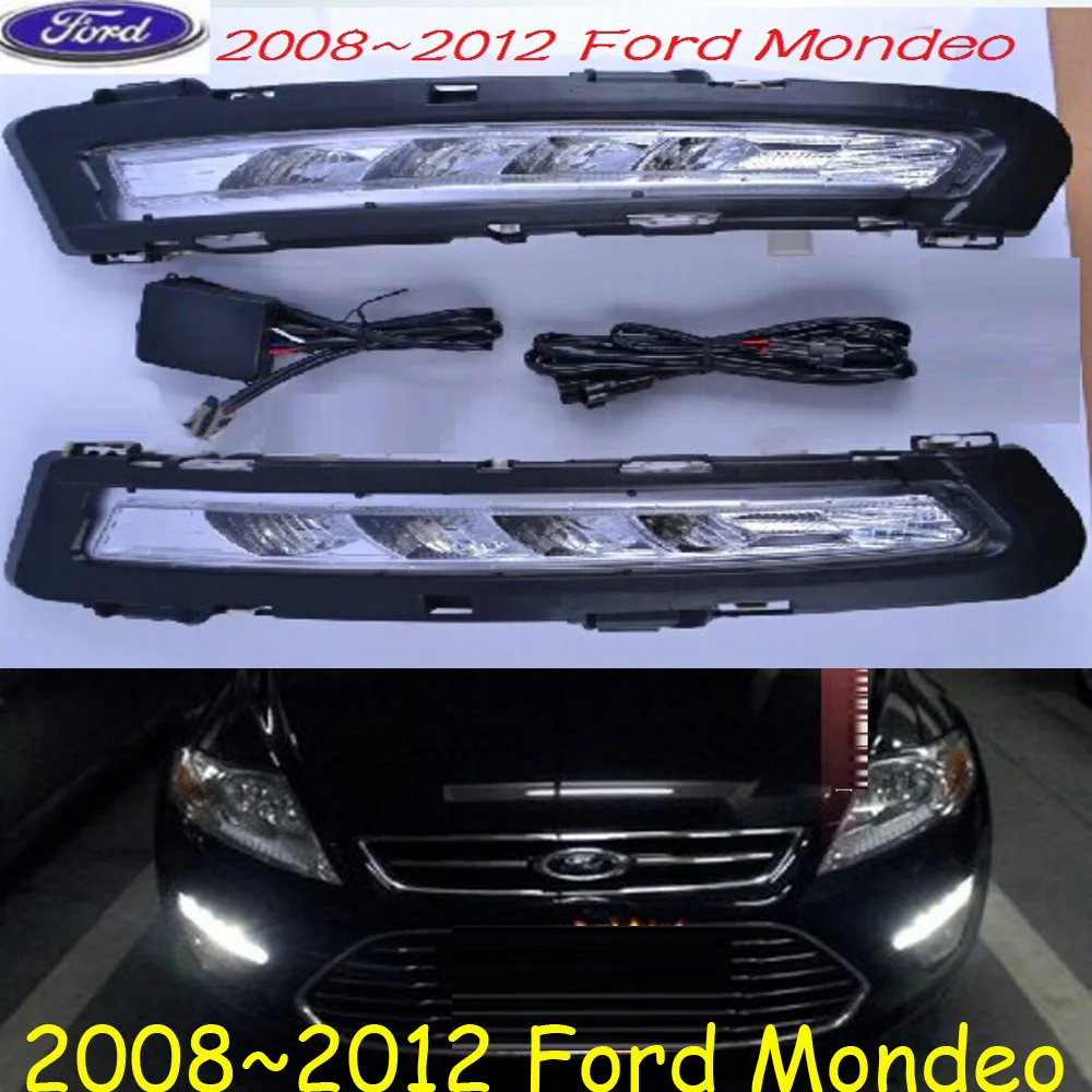 Автомобильный бампер головной светильник для Ford Mondeo Дневной fusion 2008 ~ 2012/2013 2016