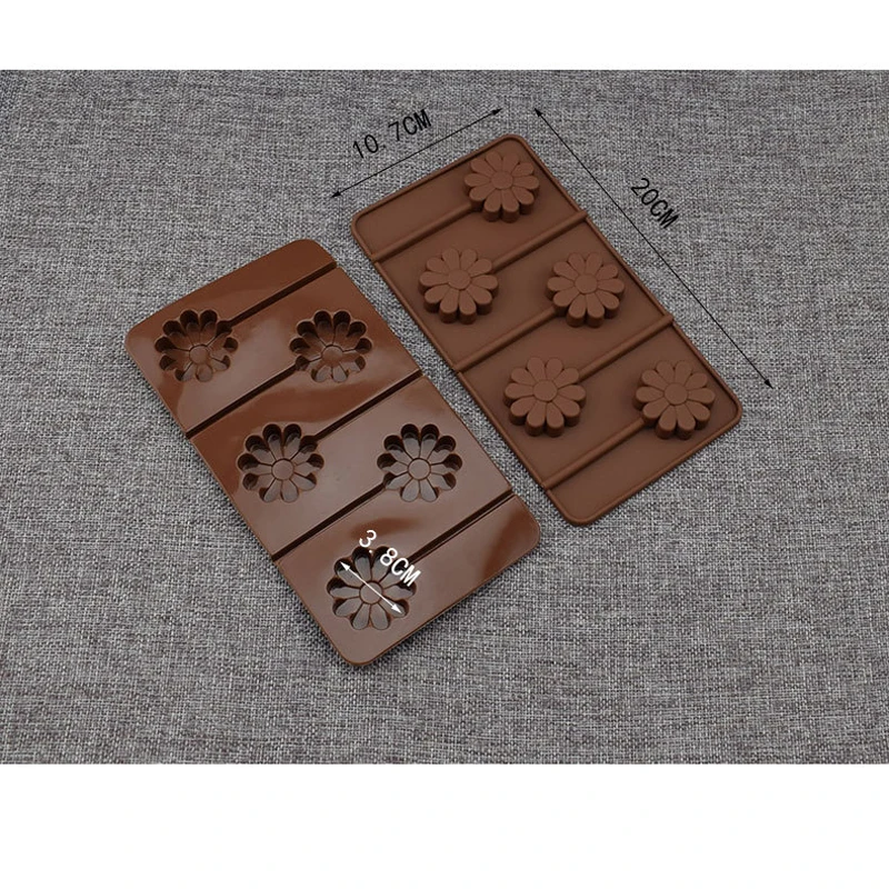 5 отверстий Солнцезащитный цветок леденец форма для выпечки леденцов конфет