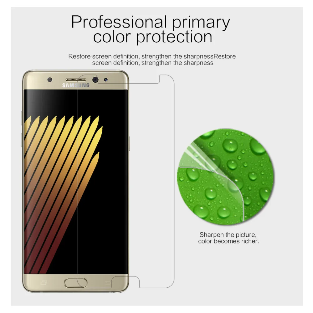 Защитная пленка NILLKIN для Samsung Galaxy Note FE прозрачная матовая защитная Fan Edition 2 шт.|film for