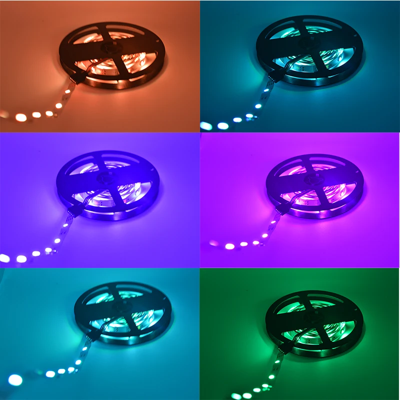 25 м 5050 RGB Светодиодная лента 15 Водонепроницаемая IP65 10 + RF пульт дистанционного