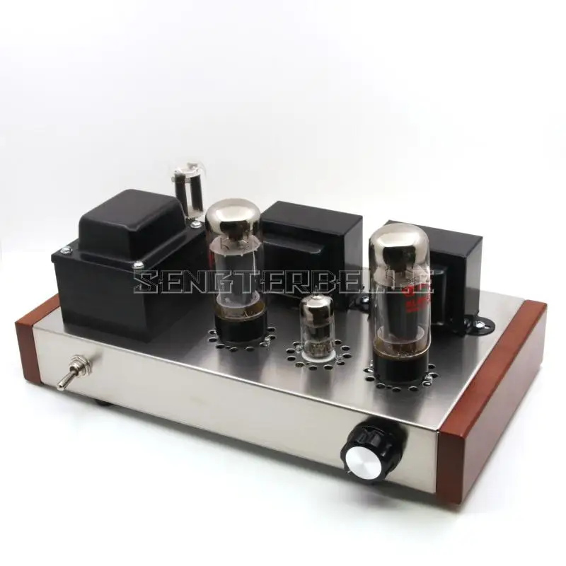 Готовый 6P3P трубчатый однополосный усилитель мощности класса А стерео HiFi 7 Вт +