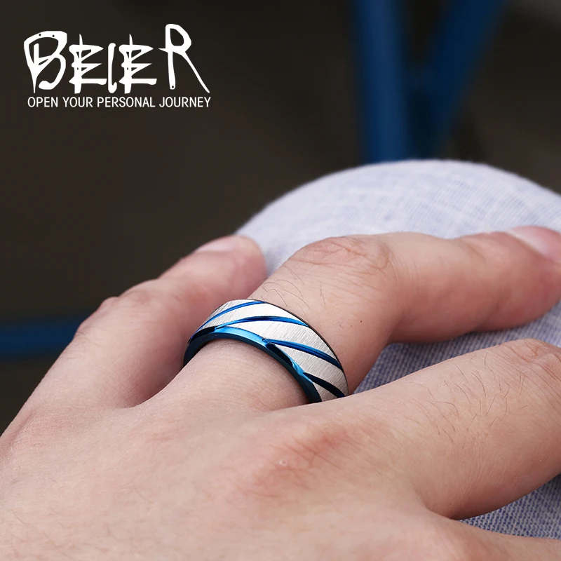 Байер 316L из нержавеющей стали Уникальный Прохладный на голубом материале с