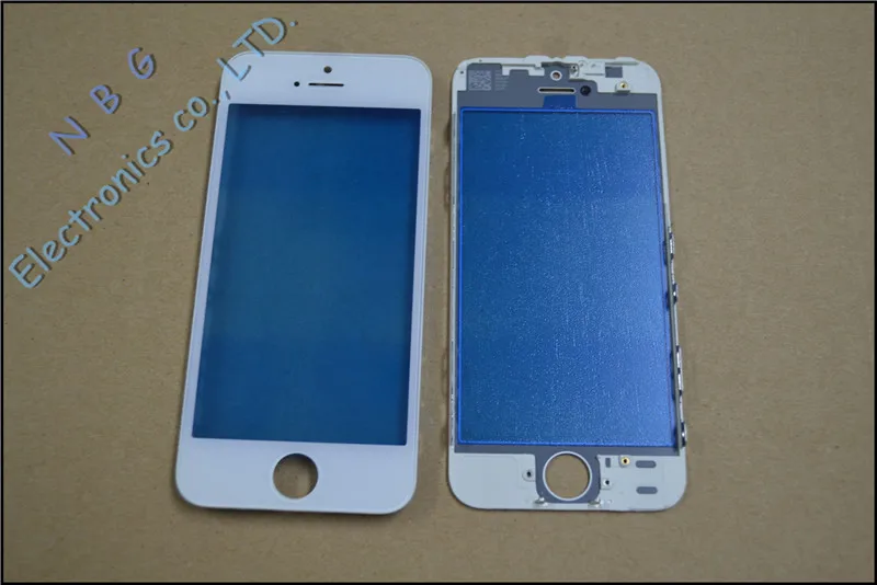 2pcs/lot Replacement LCD Front Touch Screen Glass Outer Lens with frame film for iPhone 5/5s/5c/6/6s 6p/ 6sp/7/7p Black White |