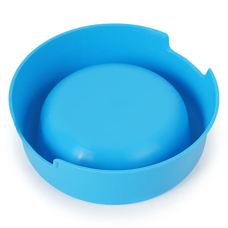 Candy-colored light plastic single bowl Plastic Dog Bowl pet dog food container cat placemat | Дом и сад