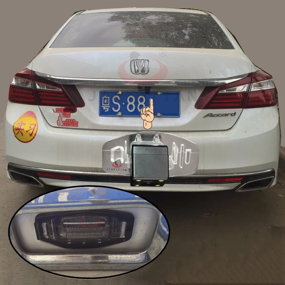 Для Honda Accord 7 2002 ~ 2007 accord 8 2008 2012 Седан задняя камера CCD ночное видение резервная