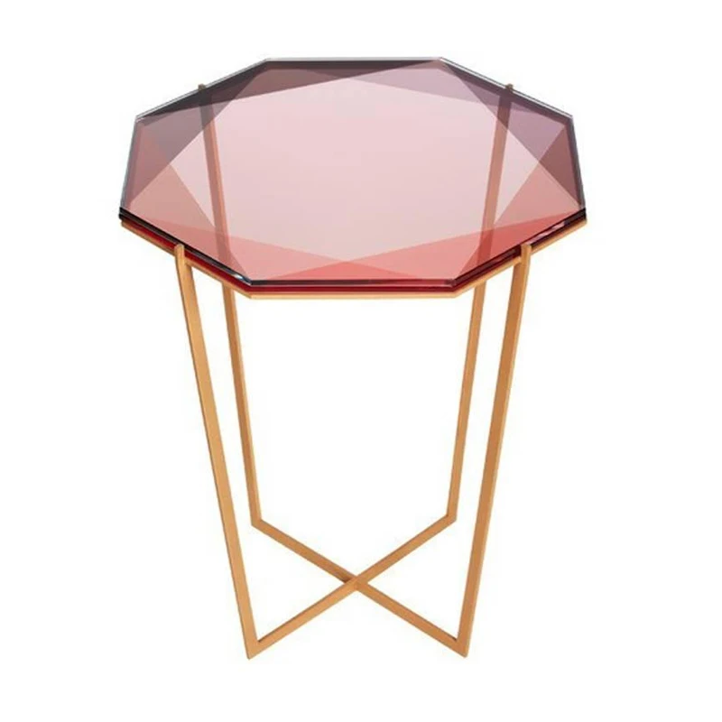 Современный Стеклянный маленький чайный столик Луи дизайнерский