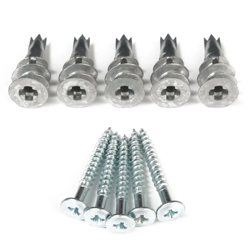 Штукатурная доска MTGATHER 5 шт. самосверлящие анкерные дюбеля с полостью винтами