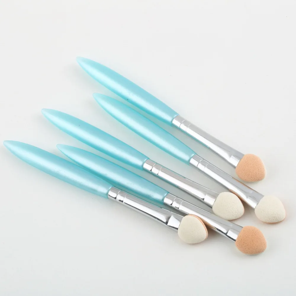 1 компл. 5 шт. красоты макияж косметика тени для век карандаш глаз кисть губка