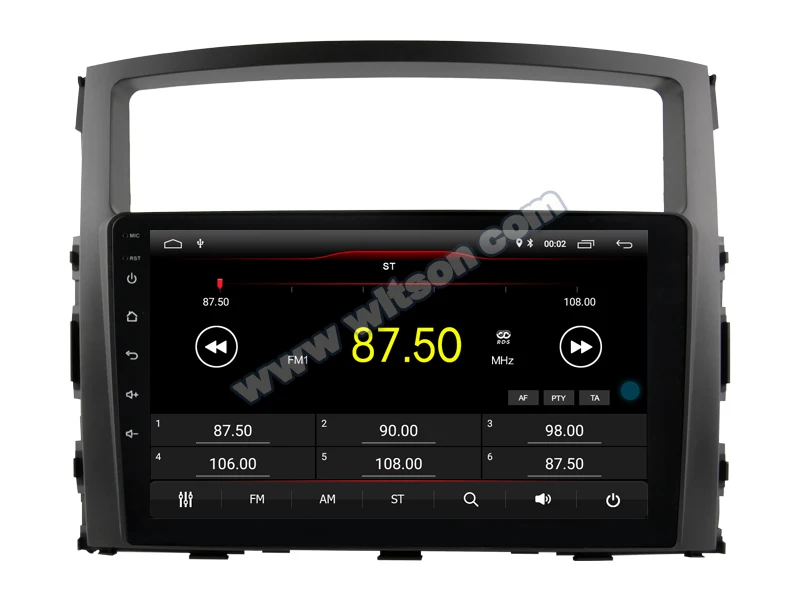 WITSON 10 2 ''большой экран Android 8 1 четырехъядерный Гб RAM автомобильный