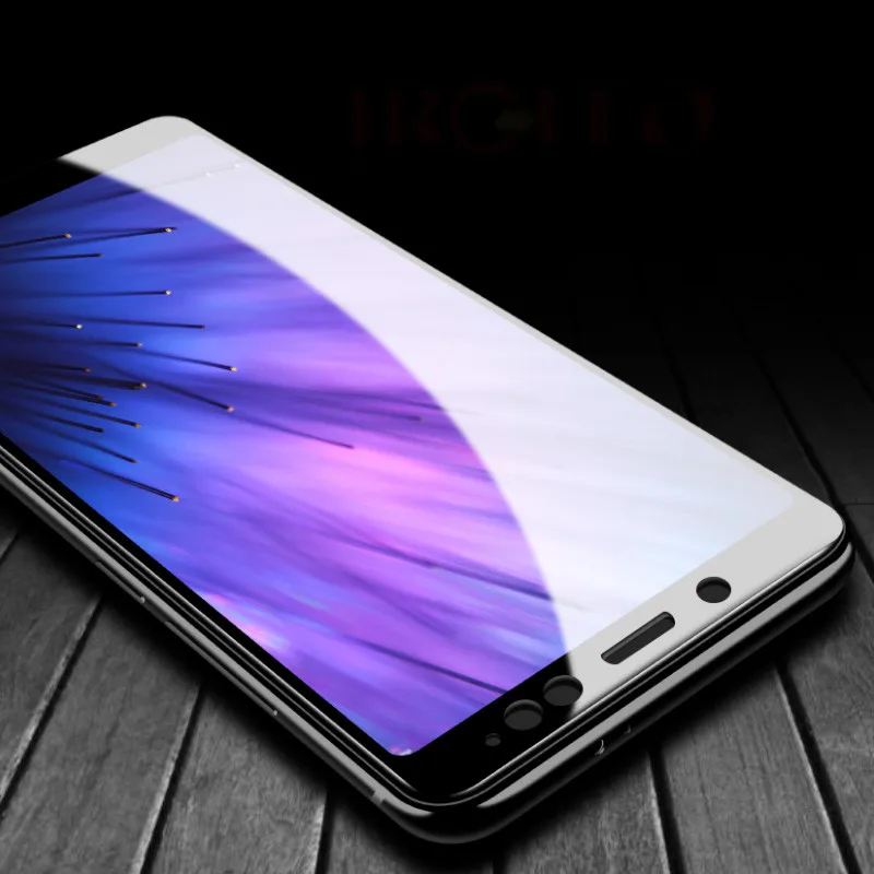 JRQITO 4D Full Coverage Tempered Glass For Xiaomi Redmi 6A 6 Pro Screen Protector Note 4 4x 5 5A Protective | Мобильные телефоны и