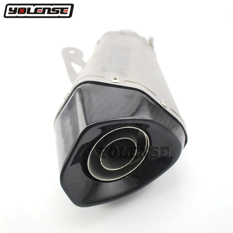 Для BMW S1000RR 2009 2010 2016 S 1000RR 1000 RR 09 16 мотоцикл Akrapovic выхлопная труба из углеродного