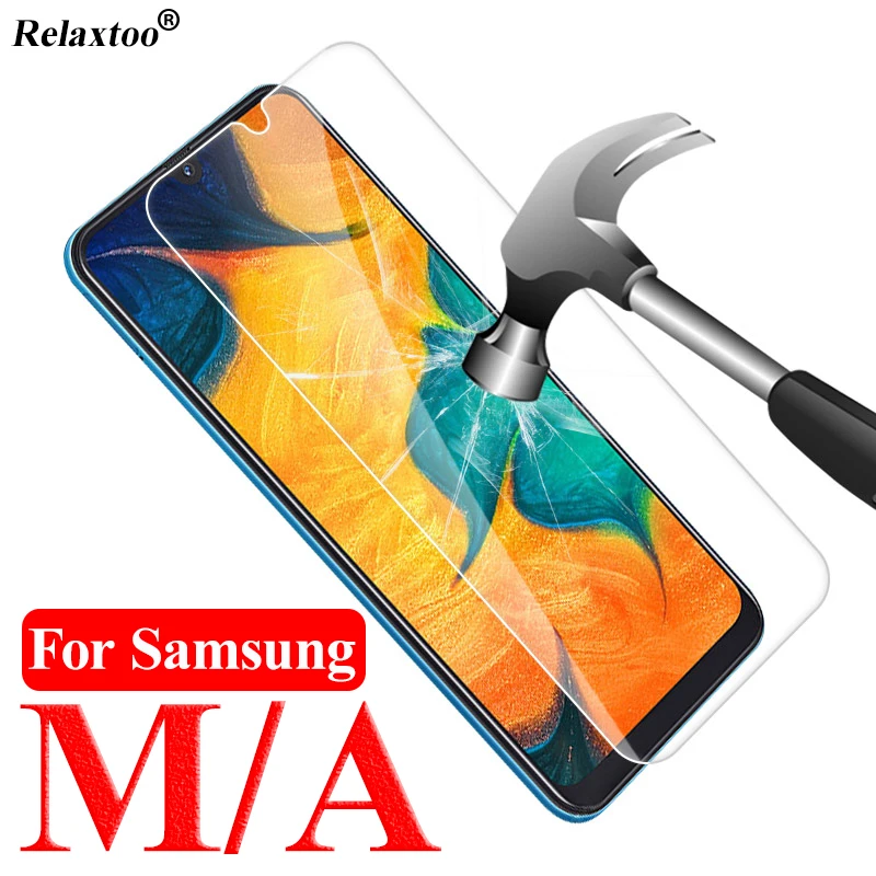 Защита экрана для samsung Galaxy A50 A10 A30 защитное стекло на Samsun Galax A40 M20 M30 M10 A20 A70 A80 защитный чехол