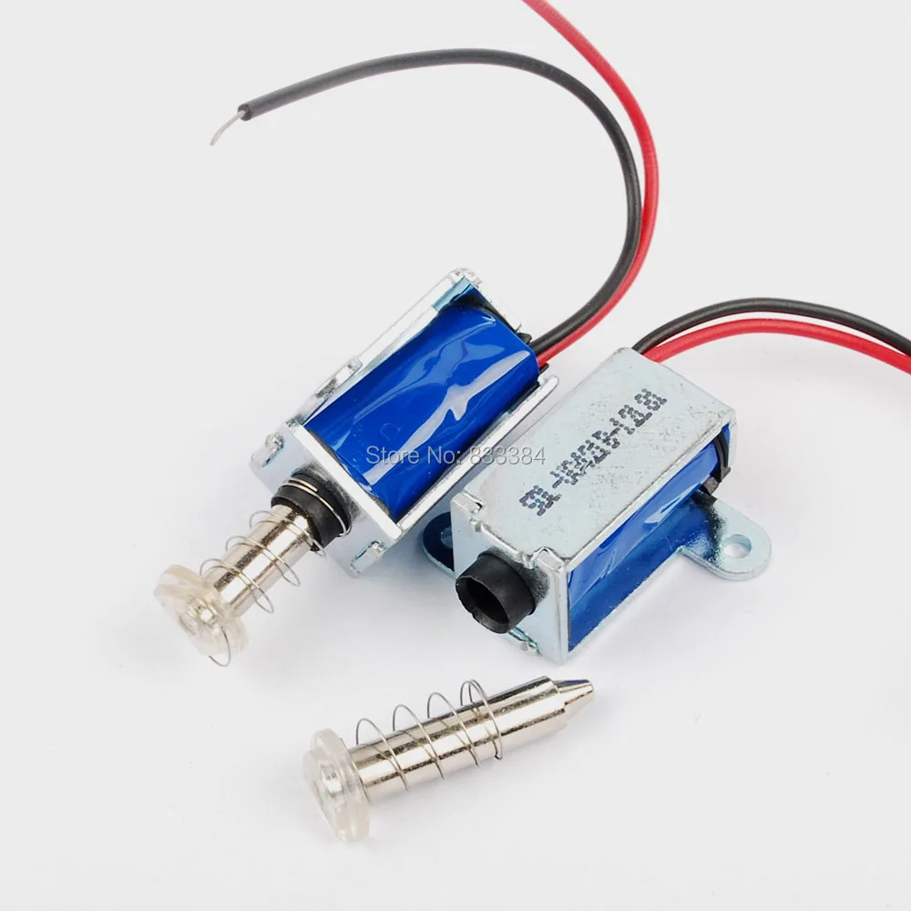 5pcs 3V-12V DC миниатюрный телескоп электромагнитный тянуть (всасывания) Малый