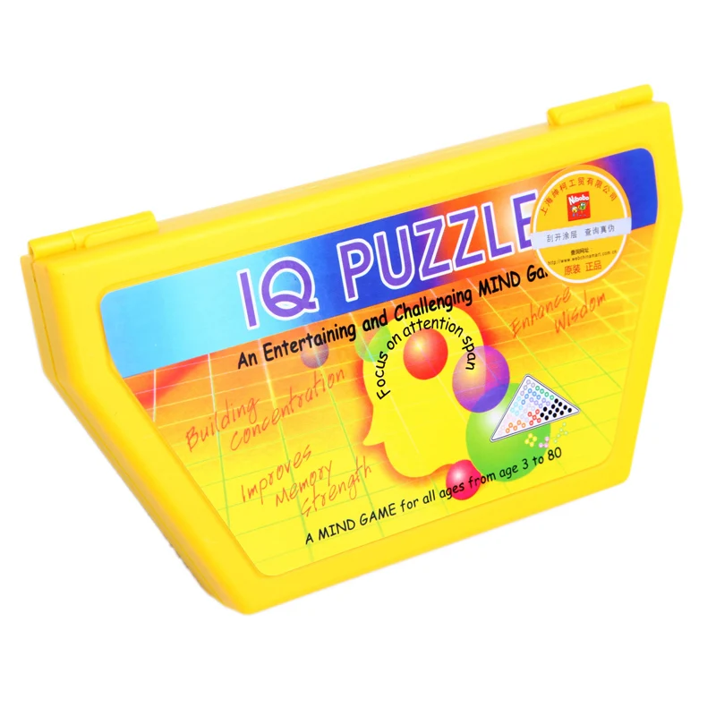 IQ Logic игрушки для мозга пирамида бисер головоломка 3D обучающая игра детей и