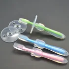Силиконовая детская зубная щетка, мягкий безопасный Прорезыватель для обучения зубов, зубная щетка, зубная щетка для прорезывания зубов