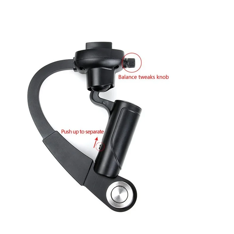 Мини алюминиевый ручной Стабилизатор Lightdow Steadicam для спортивных камер Gopro Hero 6/5/4/3