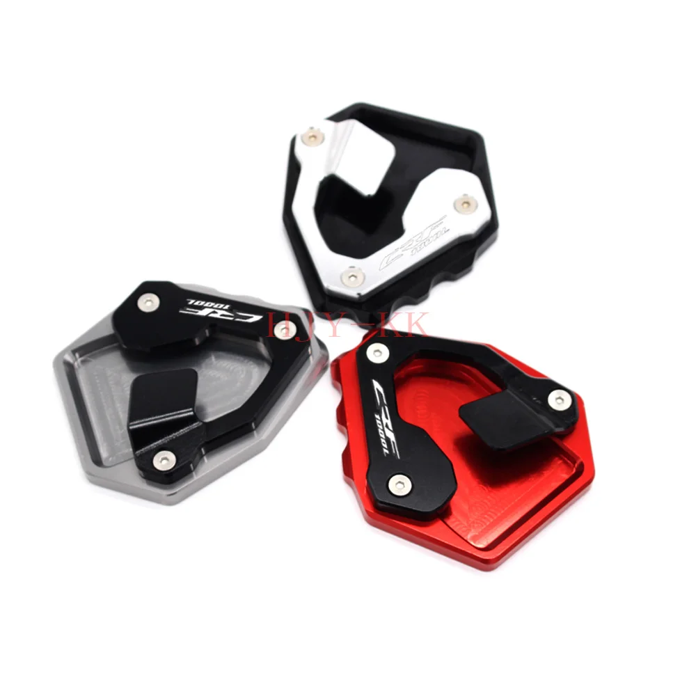 CRF1000L Kickstand Kick Stand расширение ножной пластины Pad Мотоцикл с ЧПУ боковая подставка для Honda Africa Твин CRF 1000L