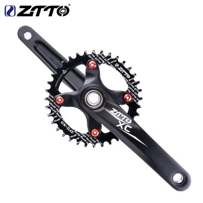 ZTTO рукоятка MTB 170 мм рукоятки 1X системы звездочки один брелок для ключей узкая ширина 104 BCD для 1*11 1* 10В RGBW, горный велосипед